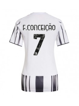 Zenske Futbalové oblečenie Juventus Francisco Conceicao #7 2025-26 Krátky Rukáv - Domáci Zenske Futbalové oblečenie Juventus Francisco Conceicao #7 2025-26 Krátky Rukáv - Domáci